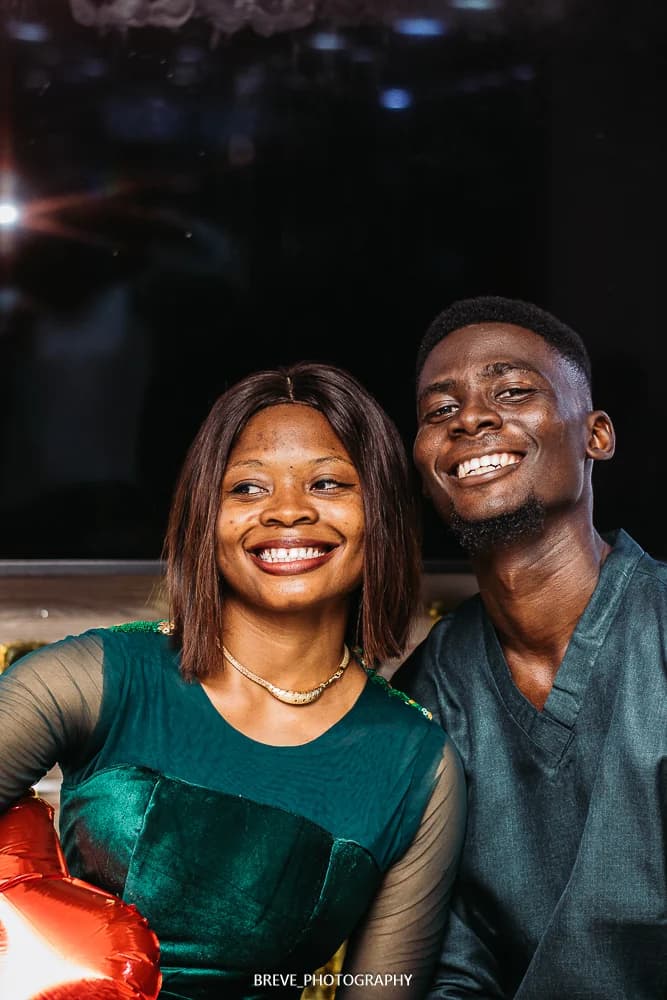 Oluwadunsin and Ololade close portrait